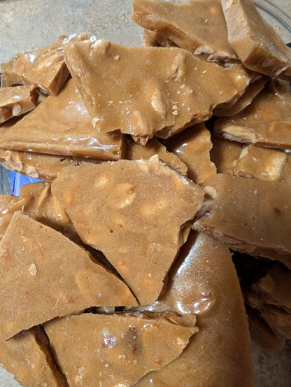 Homemade Peanut Brittle, Grandma's Recipe