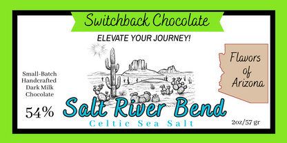 Salt River Bend (Celtic Sea Salt) Chocolate Bar