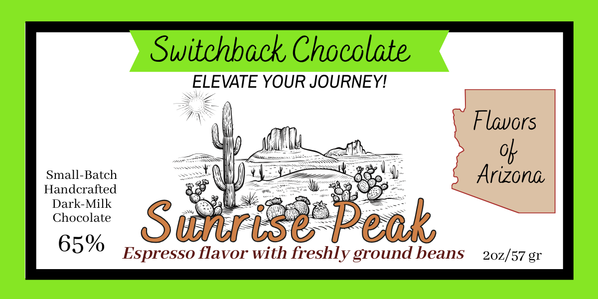 Sunrise Peak (Espresso) Chocolate Bar