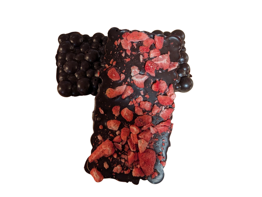 Artisan Dark Milk Strawberry Chocolate Bar